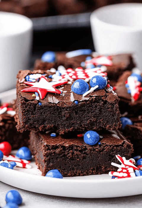 Star Spangled Brownies