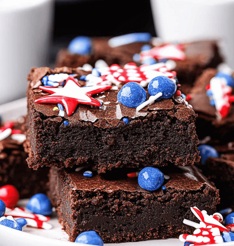 Star Spangled Brownies