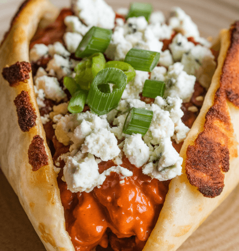 Stuffed Buffalo Chicken Shell