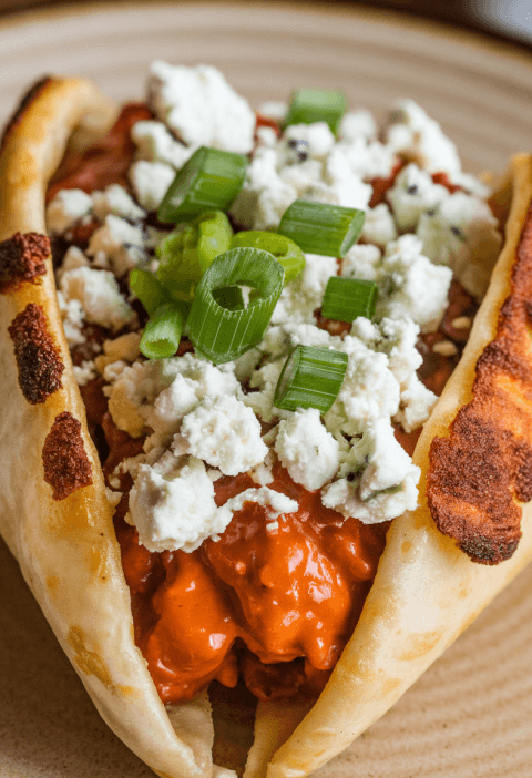 Stuffed Buffalo Chicken Shell