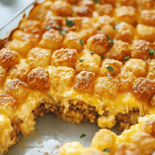 Tater Tot Breakfast Casserole