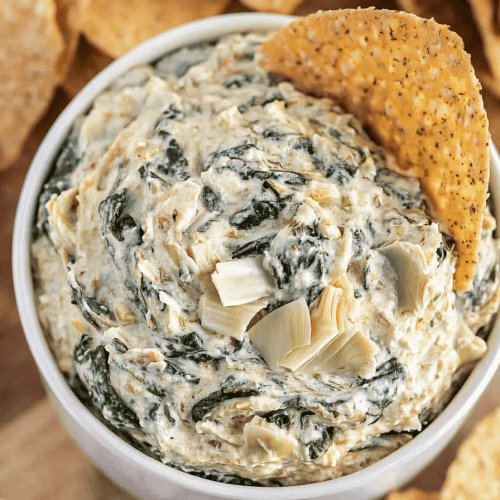The Best Spinach Artichoke Dip
