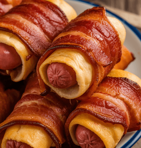 Toasted Hot Dog Roll Ups