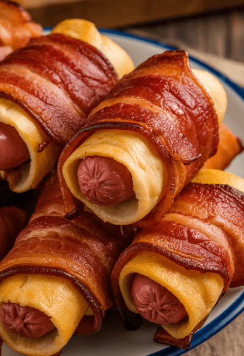 Toasted Hot Dog Roll Ups
