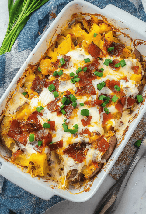 Twice Baked Potato Casserole