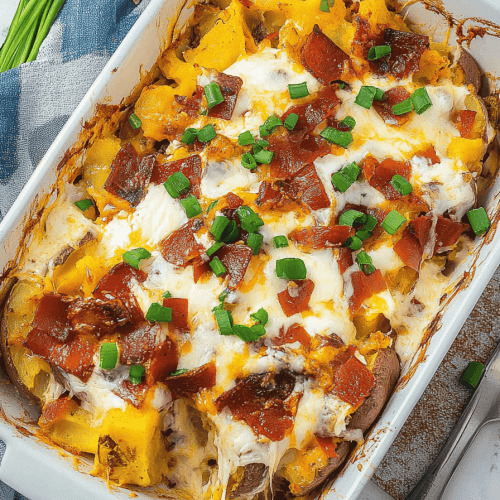 Twice Baked Potato Casserole