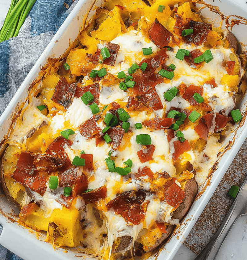 Twice Baked Potato Casserole