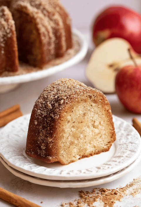 Apple Cider Donut Cake