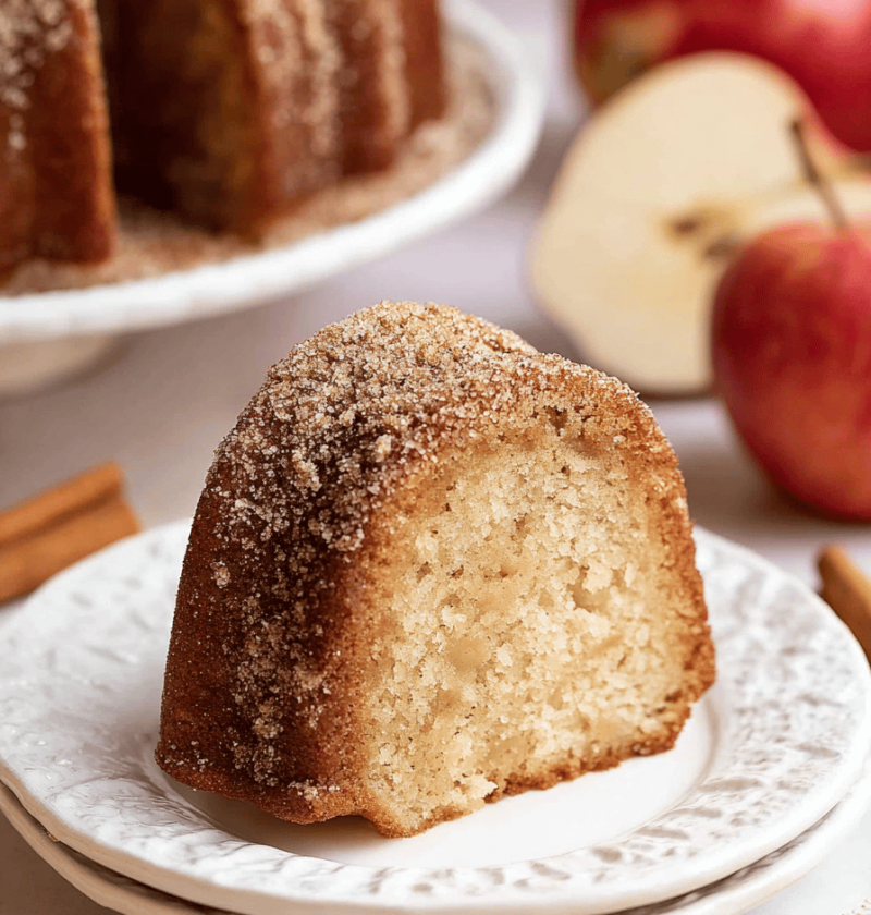 Apple Cider Donut Cake