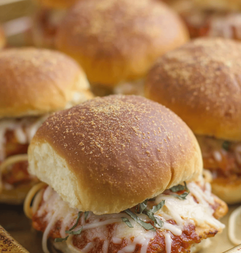 Chicken Parmesan Sliders
