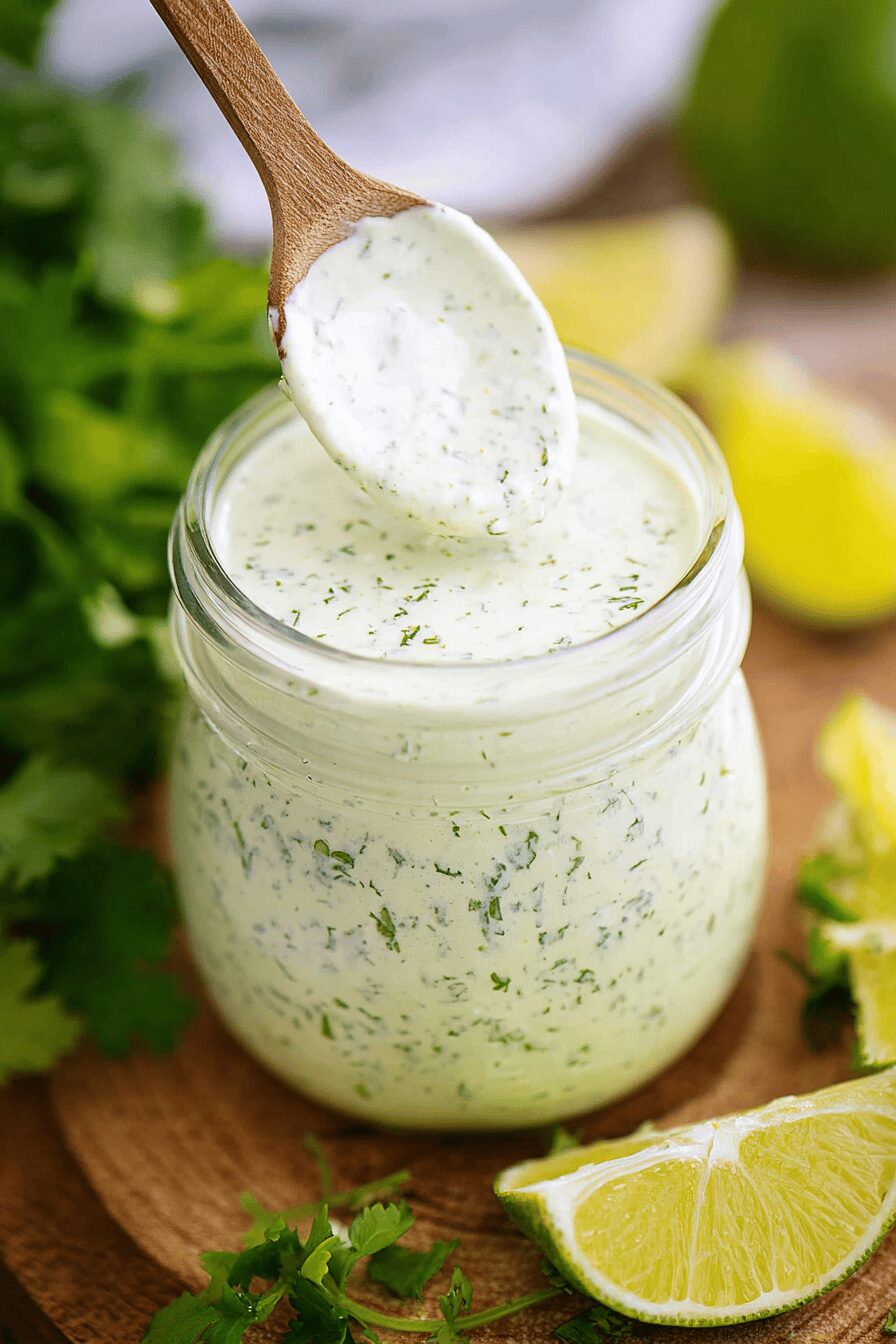 Cilantro Lime Dressing – Recipecs