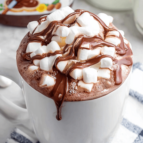Crockpot Nutella Hot Chocolate