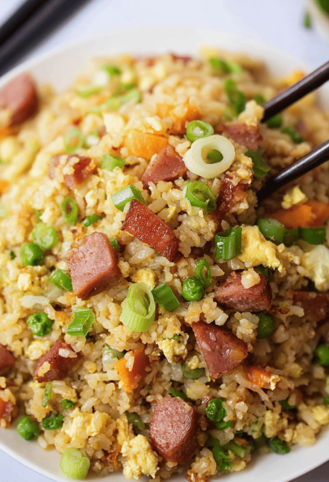 Spam Fried Rice