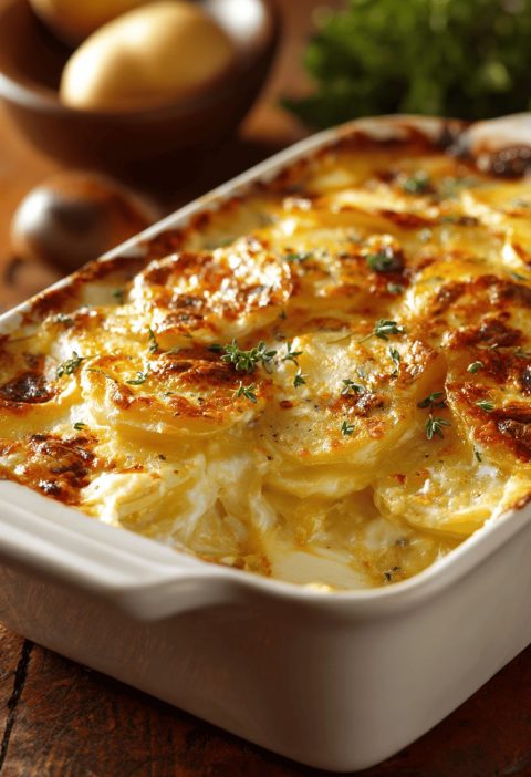 Au Gratin Potatoes Recipe
