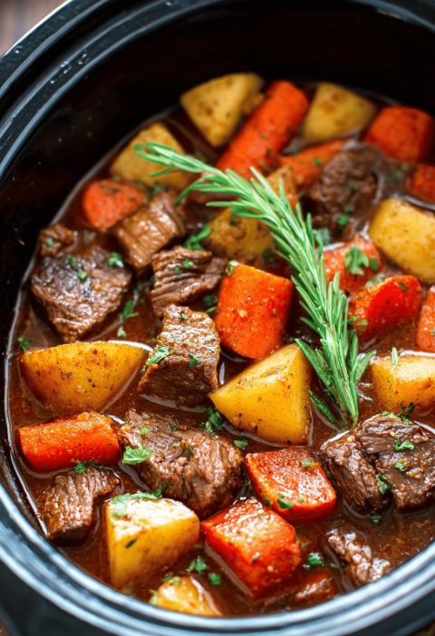 Beef Stew Recipe Crock Pot