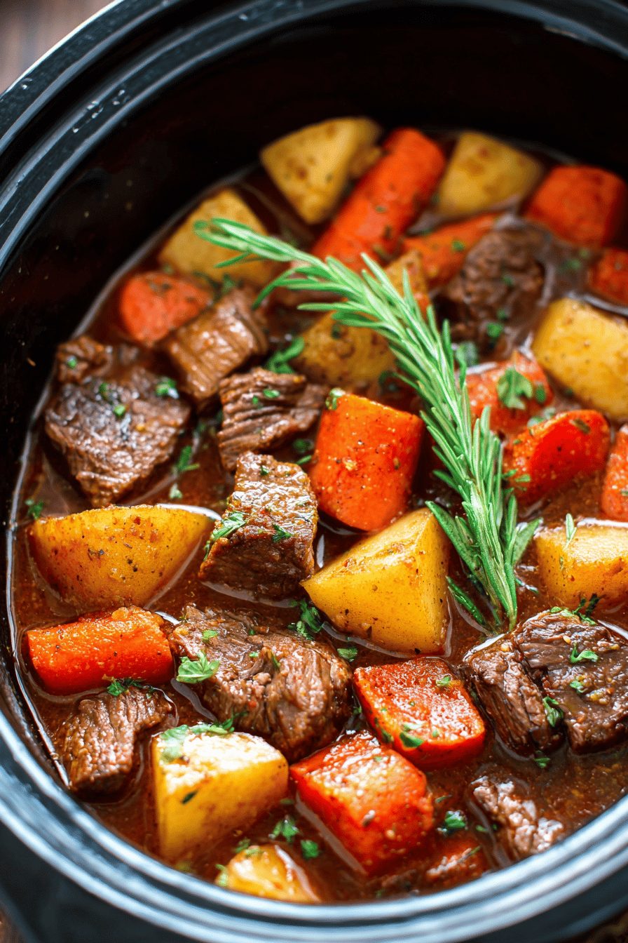 Beef Stew Recipe Crock Pot