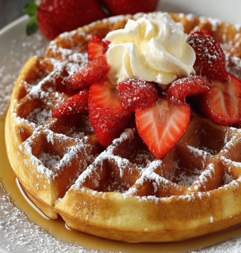 Belgian Waffle Recipe