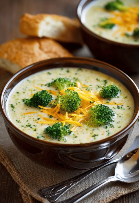 Broccoli Cheddar Soup Recipe