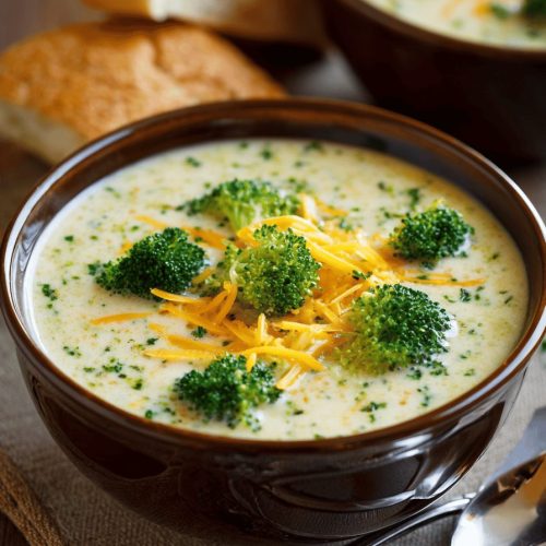 Broccoli Cheddar Soup Recipe