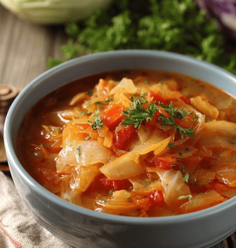 Cabbage In Soup Recipe