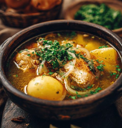 Caldo De Pollo Recipe