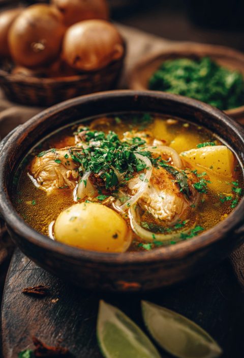 Caldo De Pollo Recipe