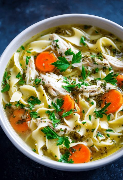 Chicken & Noodle Soup Recipe