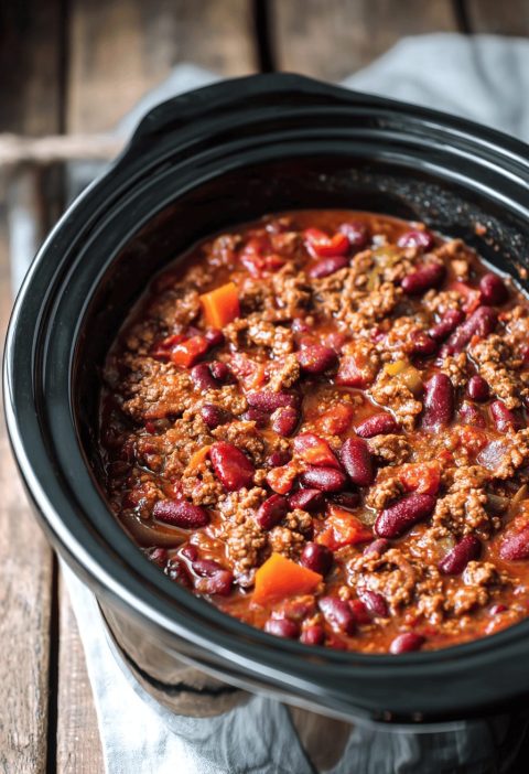 Chili Recipe Crockpot