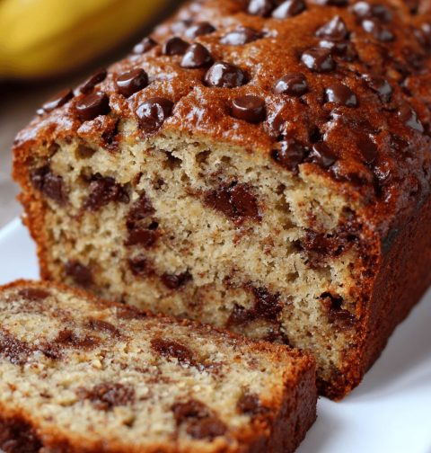 Chocolate Chip Banana Bread Recipe