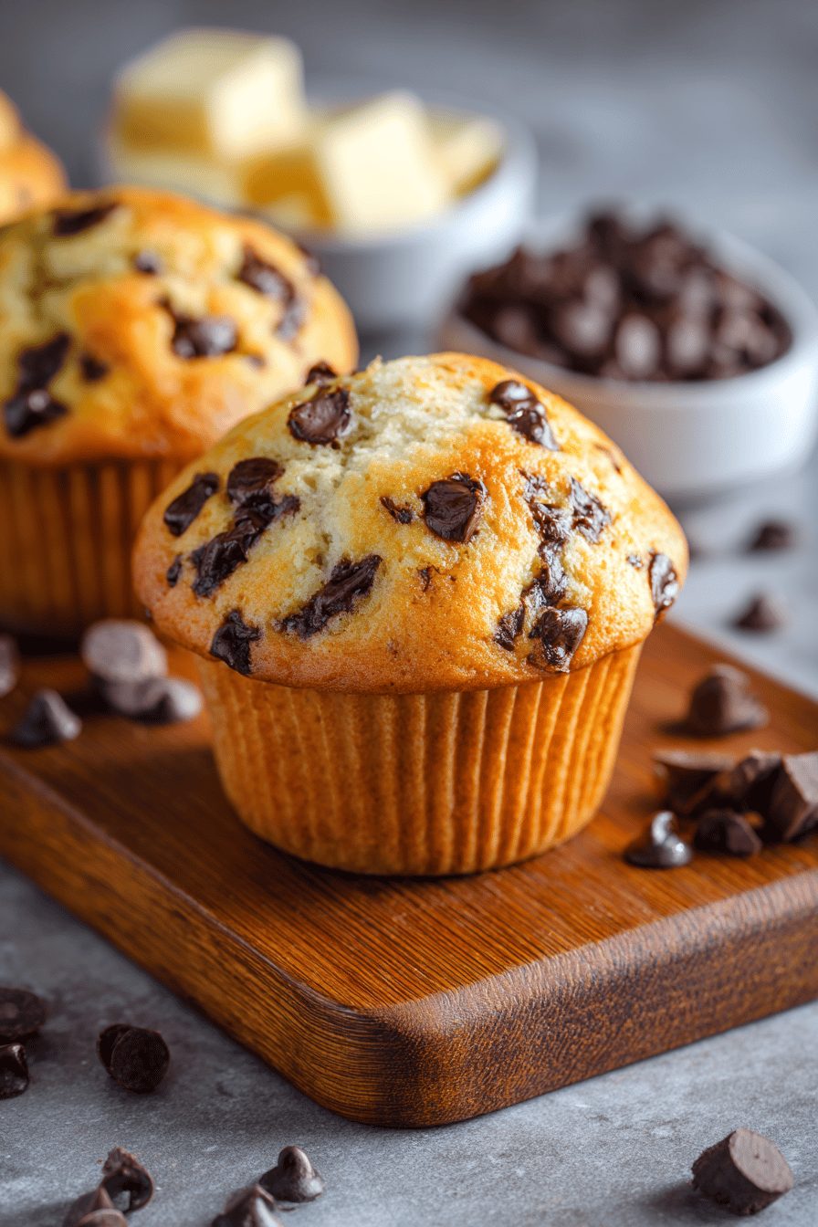 Chocolate Chip Muffins