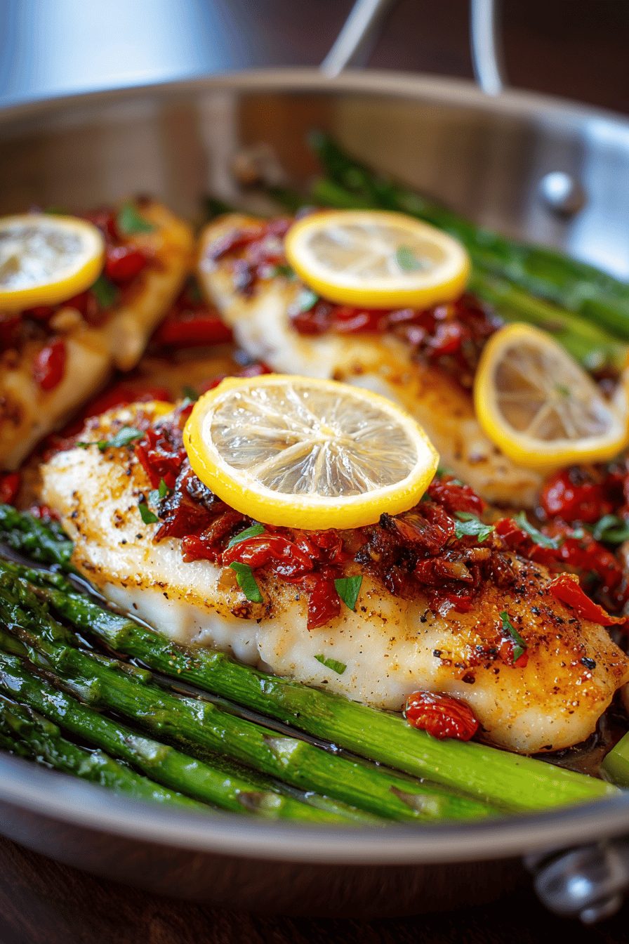Lemon Herb Chicken & Veggie Sheet Pan
