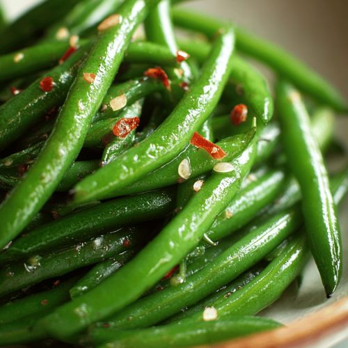 Fine Beans Recipe