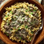 Ground Beef Stroganoff Recipe