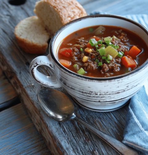 Hamburger Soup Recipe