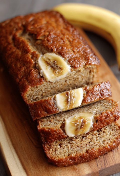 Healthy Banana Bread Recipe