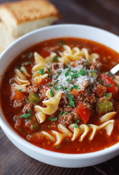 Lasagna Soup Recipe