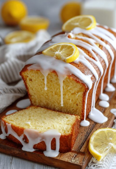 Lemon Pound Cake Recipe