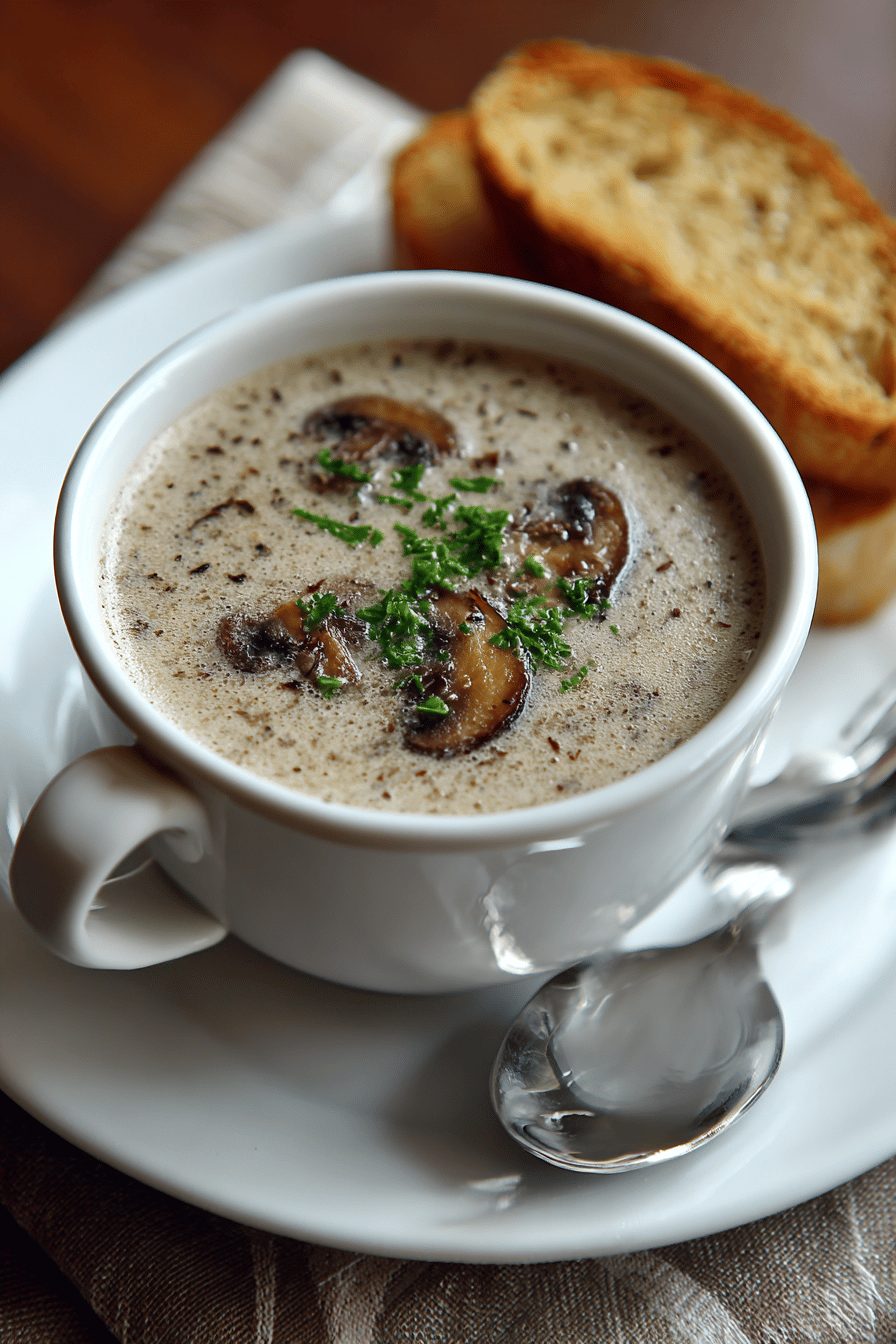 Mushroom Soup Recipe