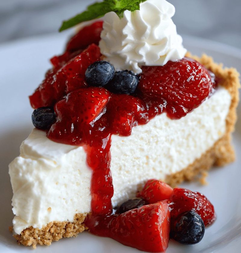 No Bake Cheesecake Recipe