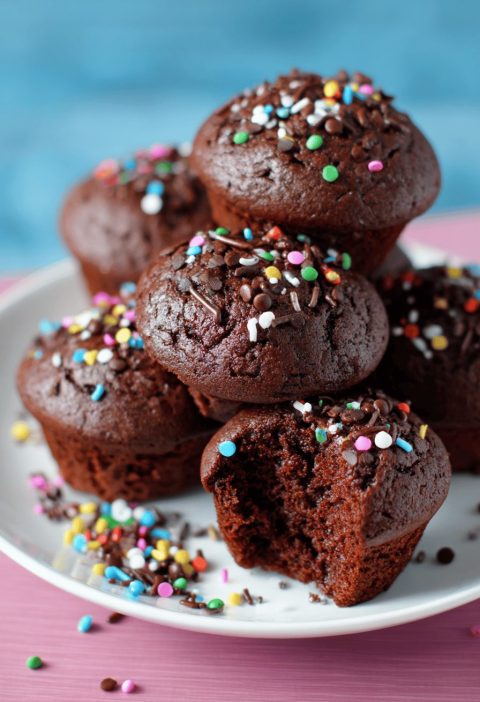 Olympics Chocolate Muffins Recipe