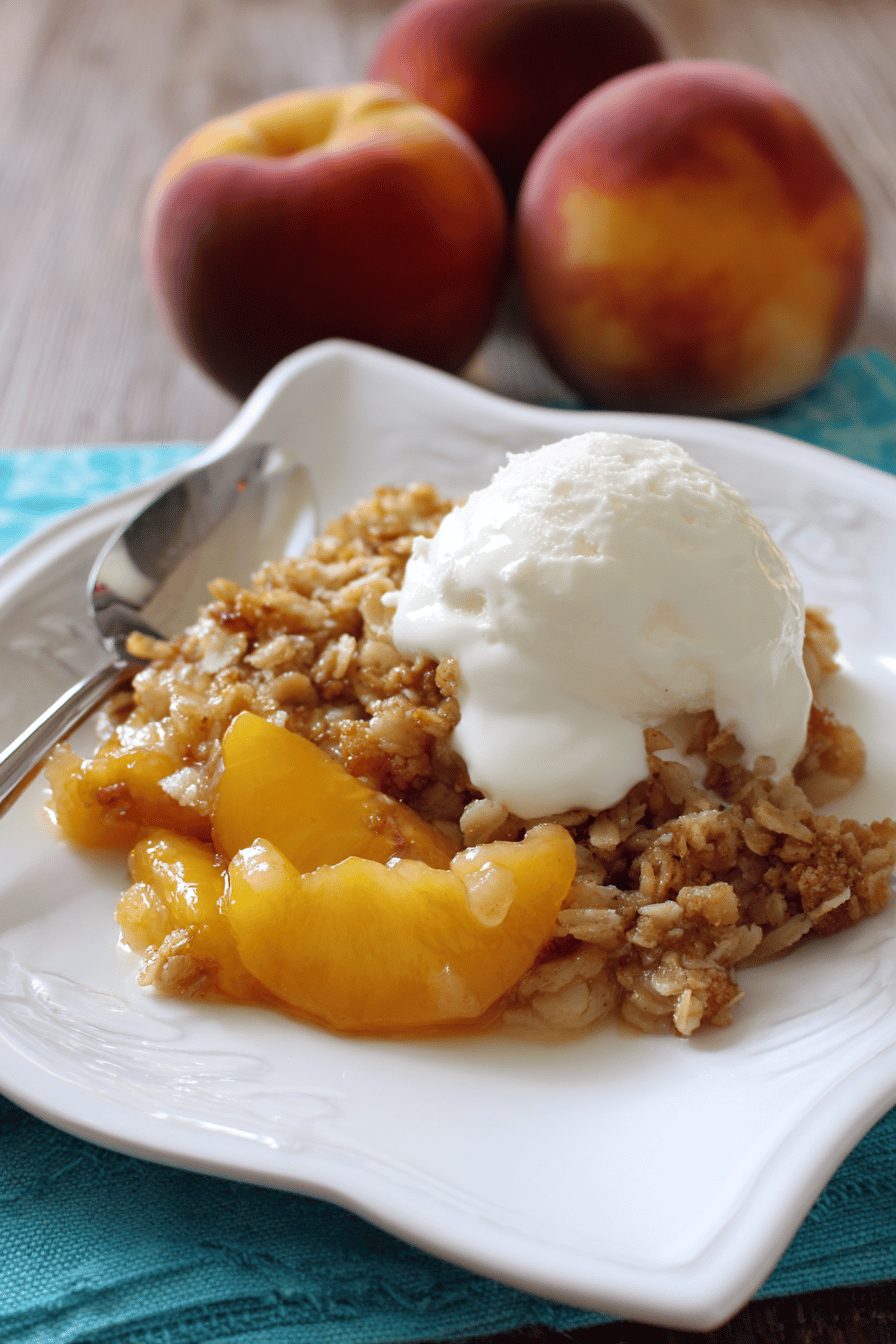 Peach Crisp Recipe