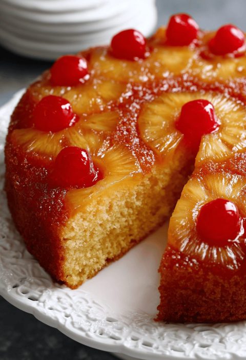 Pineapple Upside Down Cake Recipe