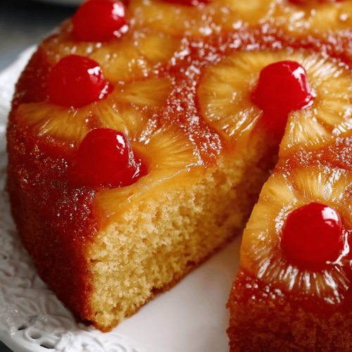 Pineapple Upside Down Cake Recipe