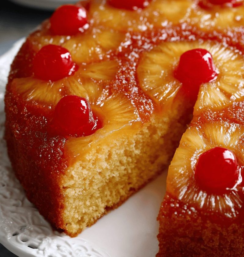 Pineapple Upside Down Cake Recipe