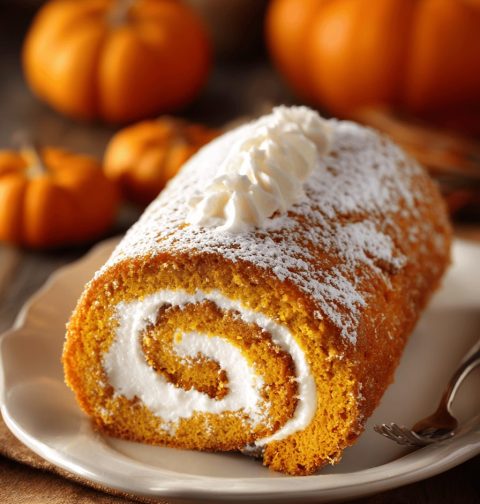 Pumpkin Roll Recipe