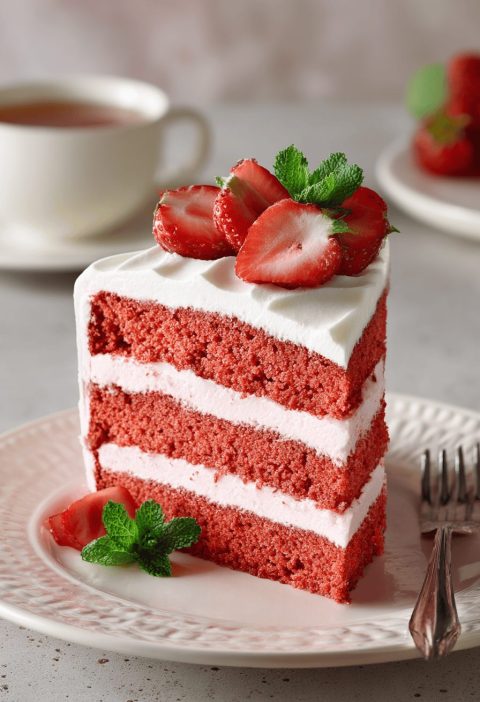 Strawberry Cake Recipe