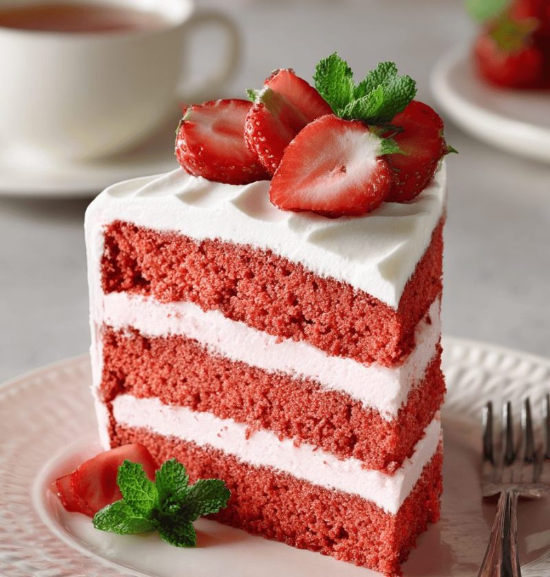 Strawberry Cake Recipe