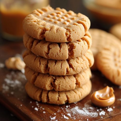 3 Ingredient Peanut Butter Cookies Recipe