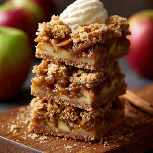 Apple Crisp Bars Recipe