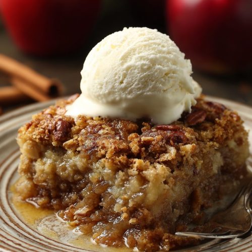 Apple Spice Dump Cake Recipe